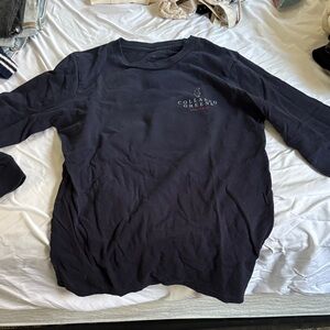 Collard Greens Black Long Sleeve Shirt